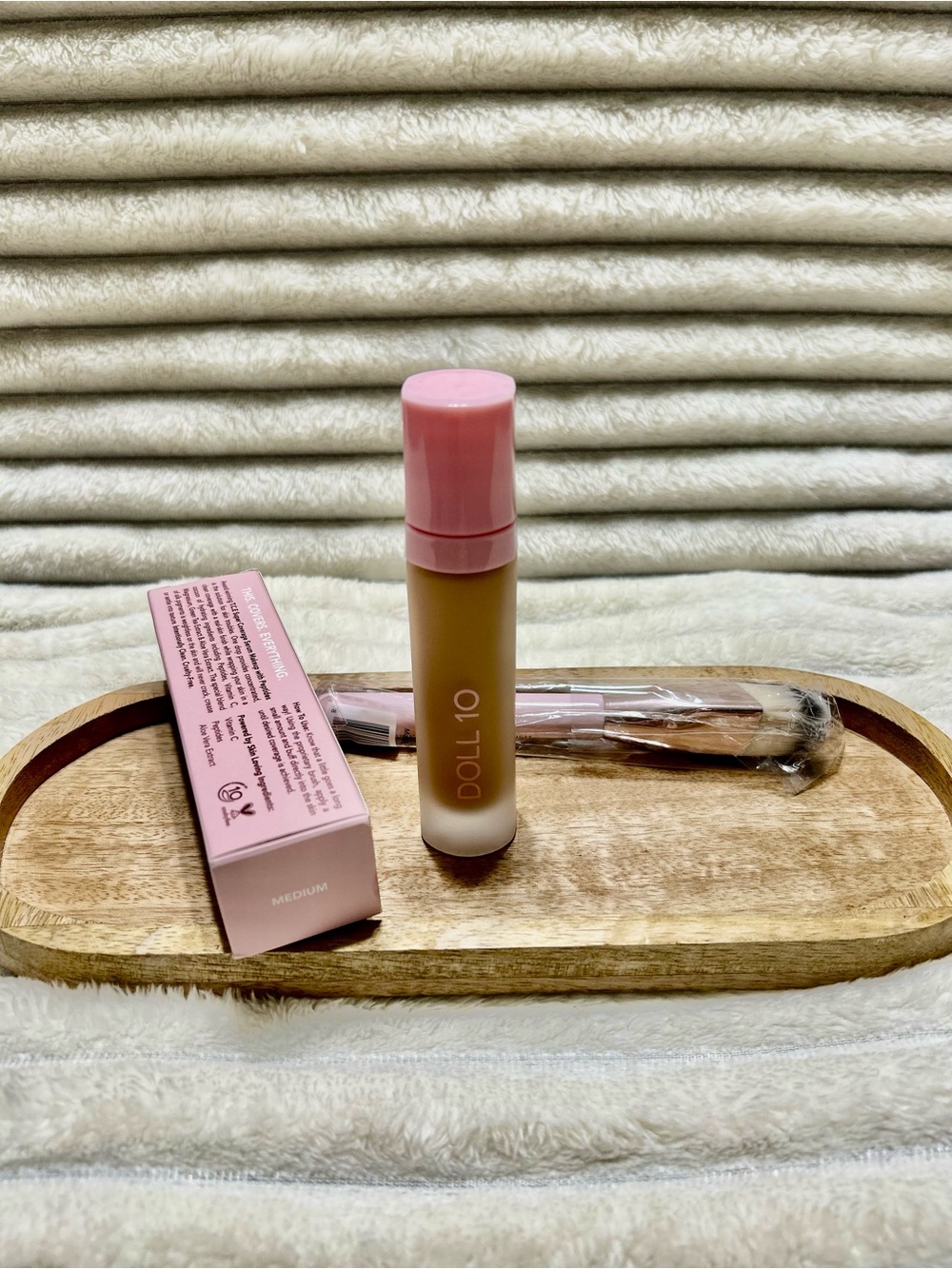 Doll 10 T.C.E This Covers Everything Super Coverage Serum W Peptides Shade Med